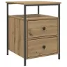 Naktsskapīši 2 Gab Artisan Oak 44X45X60 Cm Engineered Wood Vidaxl