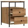 Naktsskapīši 2 Gab Artisan Oak 44X45X60 Cm Engineered Wood Vidaxl