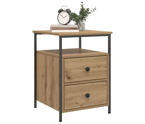 Naktsskapīši 2 Gab Artisan Oak 44X45X60 Cm Engineered Wood Vidaxl