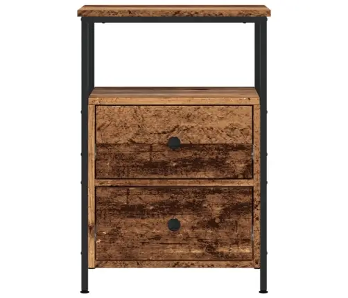 Öökapid 2 Tk Vana Puit 34X35,5X50 Cm Tehniline Puit