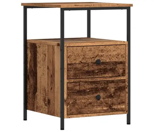 Öökapid 2 Tk Vana Puit 34X35,5X50 Cm Tehniline Puit