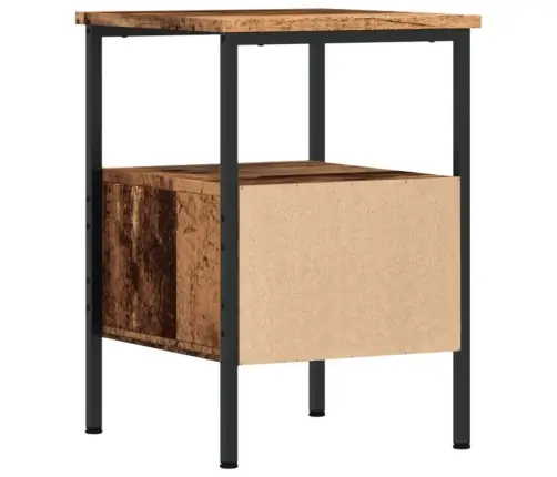 Naktinė Spintelė, Medienos, 34X36X50cm Apdirbta Mediena