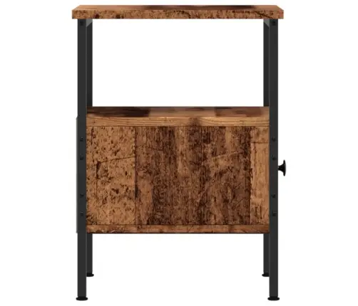 Naktsskapīši 2 Gab. Veca Koka 34X36X50 Cm Inženierijas Koks Vidaxl