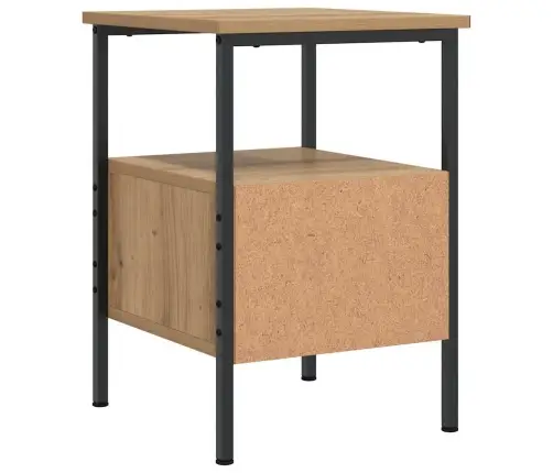 Naktinė Spintelė, Artisano Ąžuolo, 34X36X50cm Apdirbta Mediena