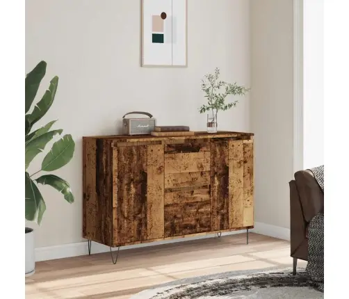 Kumode, Veca Koka, 101,5X35X70 Cm, Inženierijas Koks Vidaxl