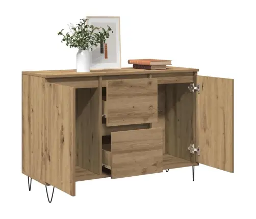 Puhvetkapp, Käsitöötamm, 101,5 X 35 X 70 cm Tehispuit