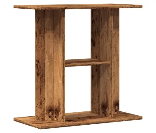 Akvārija Statīvs, Veca Koka, 60X30X60 Cm, Inženierijas Koks Vidaxl