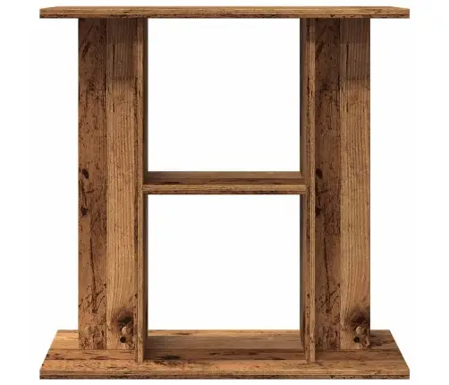 Akvārija Statīvs, Veca Koka, 60X30X60 Cm, Inženierijas Koks Vidaxl