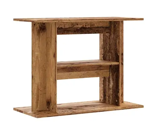 Akvārija Statīvs, Veca Koka, 80X35X60 Cm, Inženierijas Koks Vidaxl