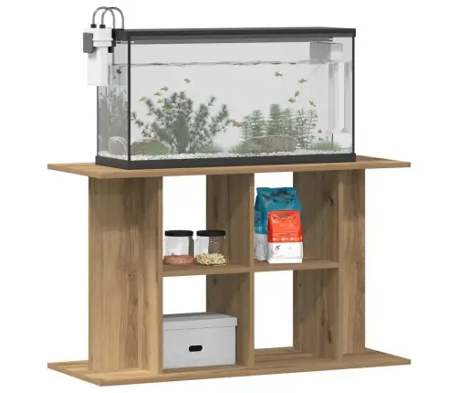 Akvārija Statīvs, Koka Krāsa, 100X40X60 Cm, Inženierijas Koks Vidaxl