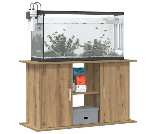 Akvaariumialus, Käsitööna Valminud Tamm, 101 X 41 X 58 cm Töödeldud Puit