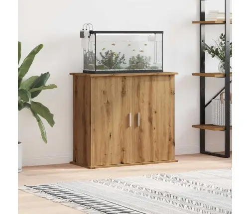 Akvaariumialus, Käsitööna Valminud Tamm, 81 X 36 X 73 cm Töödeldud Puit