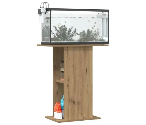 Akvaariumialus, Käsitööna Valminud Tamm, 36 X 60,5 X 72,5 cm Töödeldud Puit