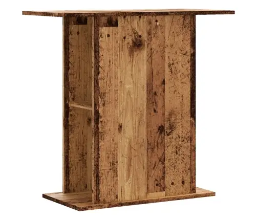 Akvariumo Stovas, Senos Medienos, 36X75X72,5 cm Inžinerinė Mediena
