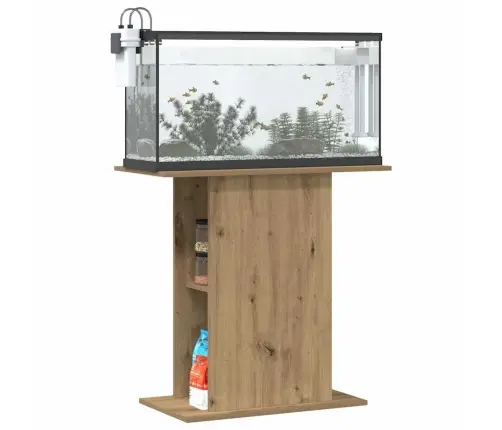 Akvaariumialus, Käsitööna Valminud Tamm, 36 X 75 X 72,5 cm Töödeldud Puit