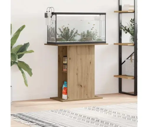 Akvaariumialus, Käsitööna Valminud Tamm, 36 X 75 X 72,5 cm Töödeldud Puit