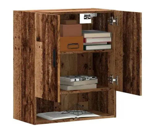 Sieninė Spinta Old Wood 60X31X70 Cm Inžinierinė Mediena