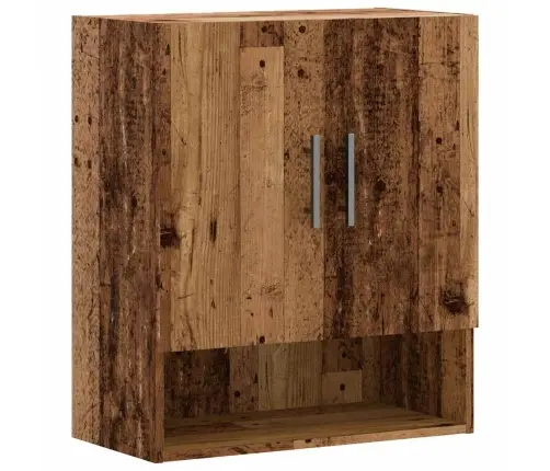 Sienas Skapītis, Veca Koka, 60X31X70 Cm, Inženierijas Koks Vidaxl