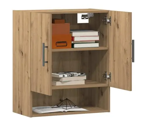 Sienas Skapis Amatnieks Ozols 60X31X70 Cm Inženierzinātne Koks Vidaxl