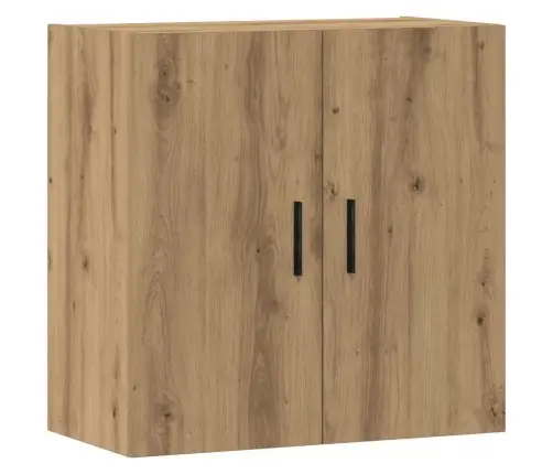 Sienas Skapītis, Koka Krāsa, 60X31X60 Cm, Inženierijas Koks Vidaxl