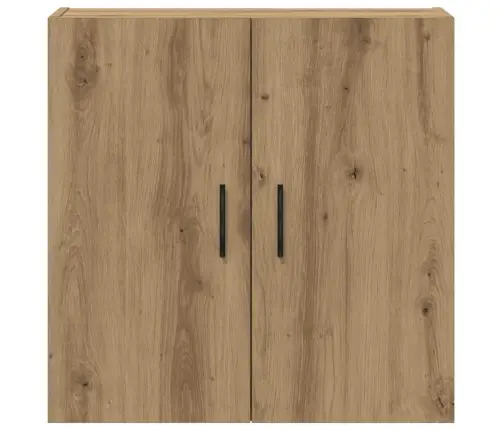 Sienas Skapītis, Koka Krāsa, 60X31X60 Cm, Inženierijas Koks Vidaxl