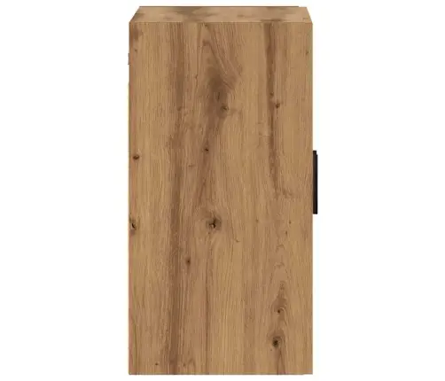 Sienas Skapītis, Koka Krāsa, 60X31X60 Cm, Inženierijas Koks Vidaxl