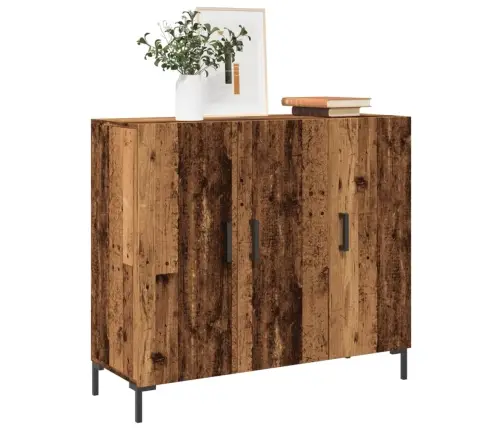 Šoninė Spintelė, Medienos, 90X34X80cm Apdirbta Mediena Šoninė Spintelė, Medienos, 90X34X80cm Apdirbta Mediena