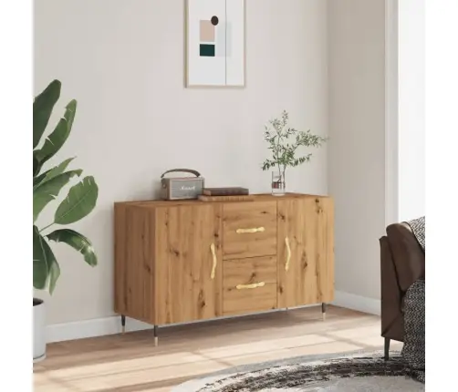 Kumode, Koka Krāsa, 100X36X60 Cm, Inženierijas Koks Vidaxl