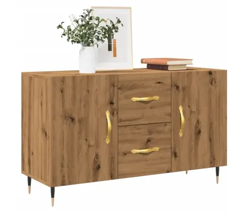 Kumode, Koka Krāsa, 100X36X60 Cm, Inženierijas Koks Vidaxl