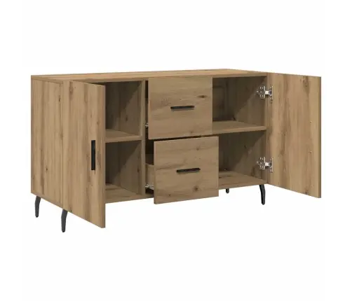 Kumode, Koka Krāsa, 100X36X60 Cm, Inženierijas Koks Vidaxl