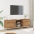 Tv Skapītis, Koka Krāsa, 150X30X50 Cm, Inženierijas Koks Vidaxl