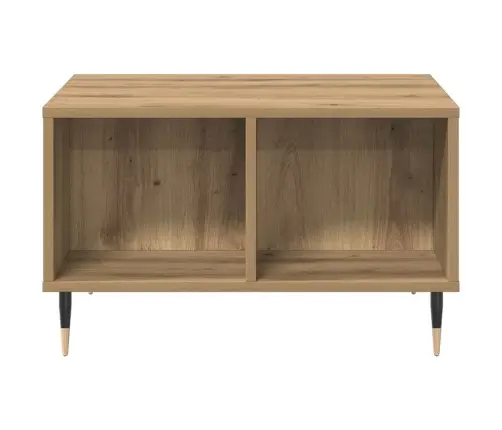 Kafijas Galdiņš Artisan Ozols 60X50X36,5 Cm Inženierijas Koks Vidaxl