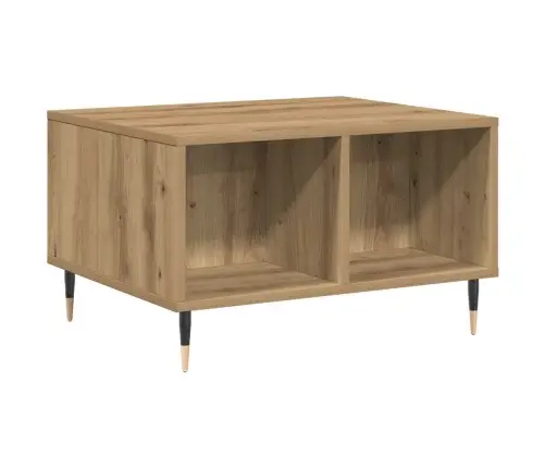 Kafijas Galdiņš Artisan Ozols 60X50X36,5 Cm Inženierijas Koks Vidaxl