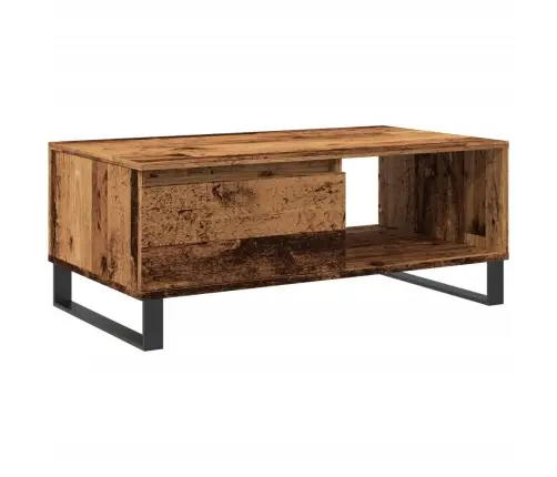 Kavos Staliukas, Medienos, 90X50X36,5cm Apdirbta Mediena