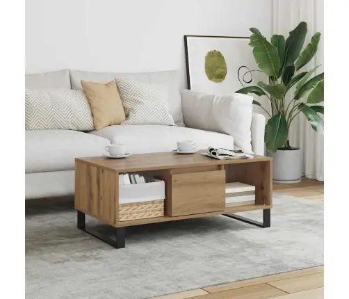 Kavos Staliukas, Artisano Ąžuolo, 90X50X36,5cm Mediena