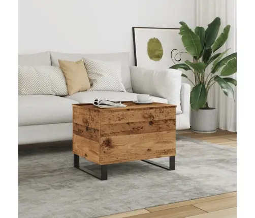 Kohvilaud, Vana Puit, 60 X 44,5 X 45 cm Tehispuit