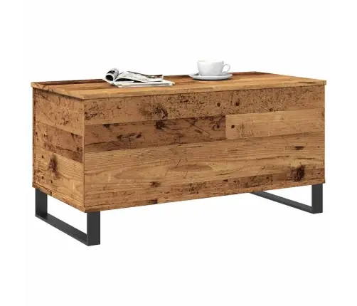 Kafijas Galdiņš, Veca Koka, 90X44,5X45 Cm, Inženierijas Koks Vidaxl