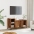 Tv Skapītis, Veca Koka, 100X35X55 Cm, Inženierijas Koks Vidaxl