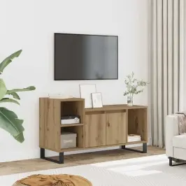 Tv Skapītis, Koka Krāsa, 100X35X55 Cm, Inženierijas Koks Vidaxl