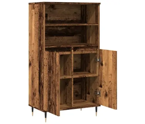 Komoda, Sendintos Medienos, 60X36X110cm Apdirbta Mediena