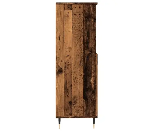 Komoda, Sendintos Medienos, 60X36X110cm Apdirbta Mediena