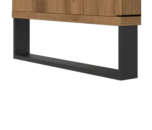 Highboard Artisan Oak 60X36X110 Cm Engineered Wood