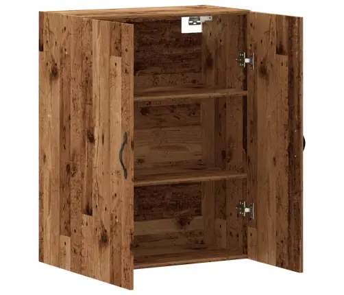 Sienas Skapītis, Veca Koka, 69,5X34X90 Cm, Konstruēts Koks Vidaxl