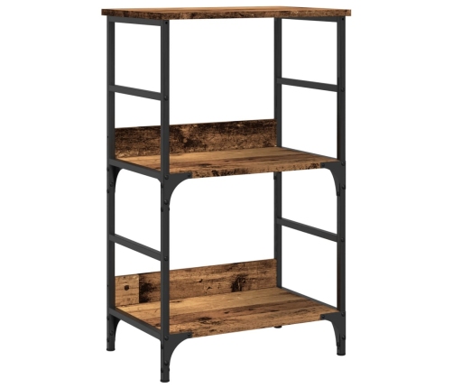 Grāmatu Skapis Old Wood 50X33X82 Cm Engineered Wood Vidaxl