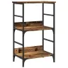 Grāmatu Skapis Old Wood 50X33X82 Cm Engineered Wood Vidaxl