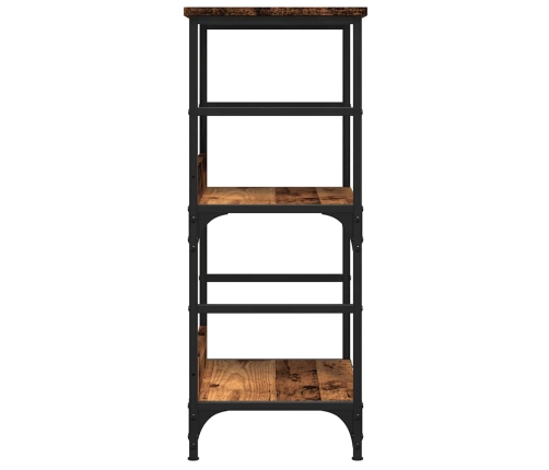 Grāmatu Skapis Old Wood 50X33X82 Cm Engineered Wood Vidaxl
