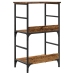 Grāmatu Skapis Old Wood 50X33X82 Cm Engineered Wood Vidaxl