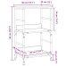 Grāmatu Skapis Old Wood 50X33X82 Cm Engineered Wood Vidaxl