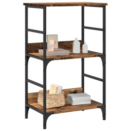 Grāmatu Skapis Old Wood 50X33X82 Cm Engineered Wood Vidaxl