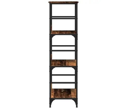 Grāmatu Plaukts, Veca Koka, 50X33X117,5 Cm, Inženierijas Koks Vidaxl